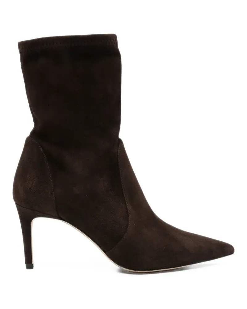 Stuart Weitzman Stiefeletten aus Wildleder - Braun Braun