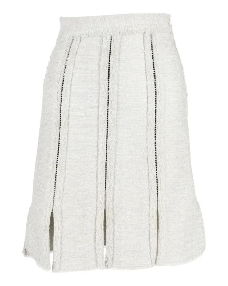Proenza Schouler tweed midi skirt - Nude Nude