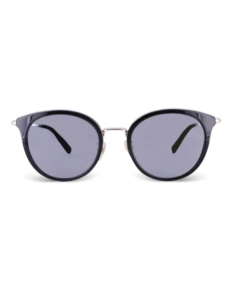 MCM Sonnenbrille mit rundem Gestell - Schwarz Schwarz