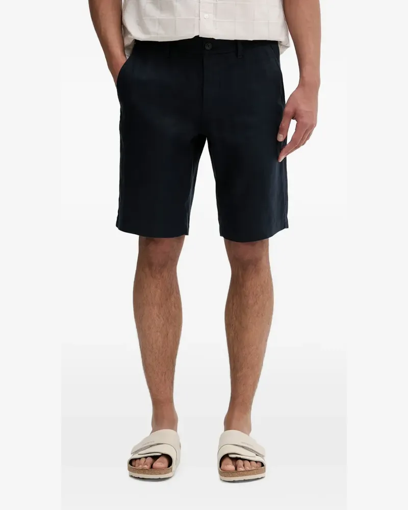 Marc O'Polo Chino-Shorts mit geradem Bein - Blau Blau