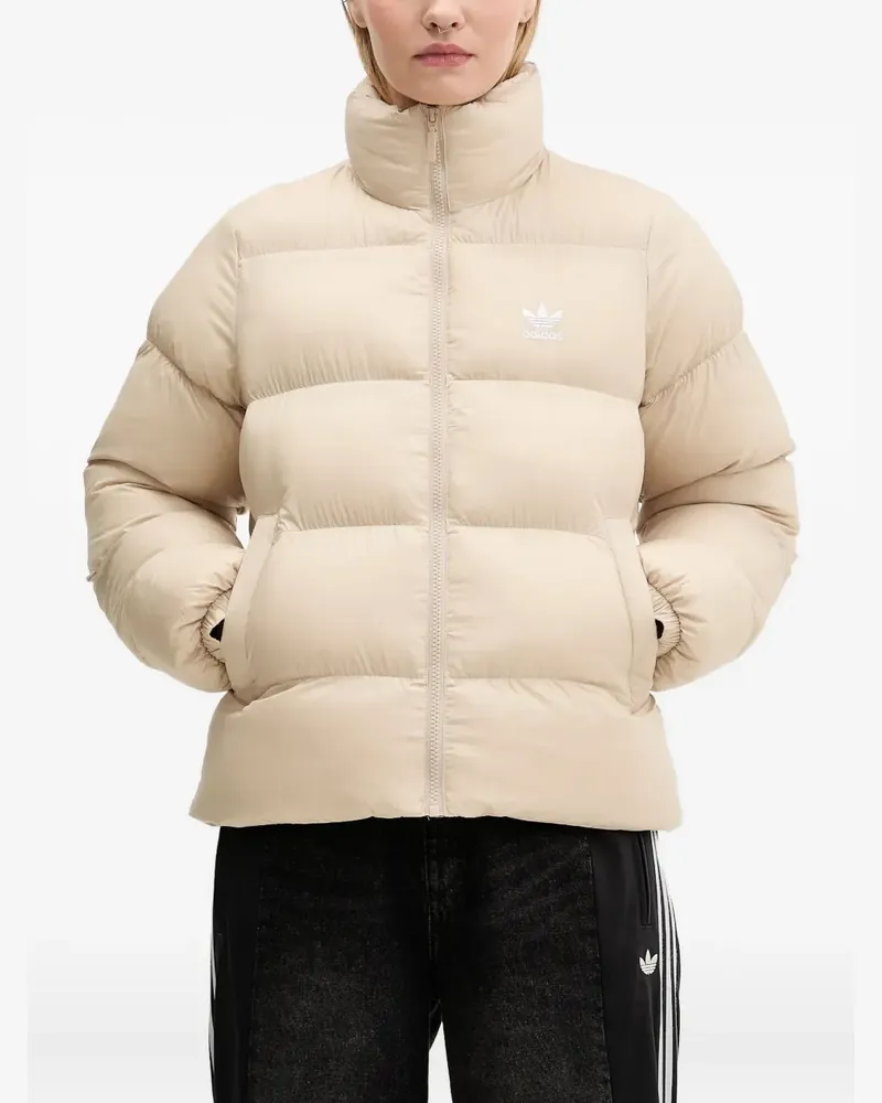 adidas Gefütterte Adicolor Jacke - Nude Nude