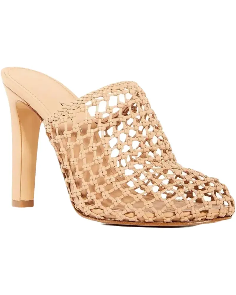 Ferragamo Ellas Mules - Nude Nude