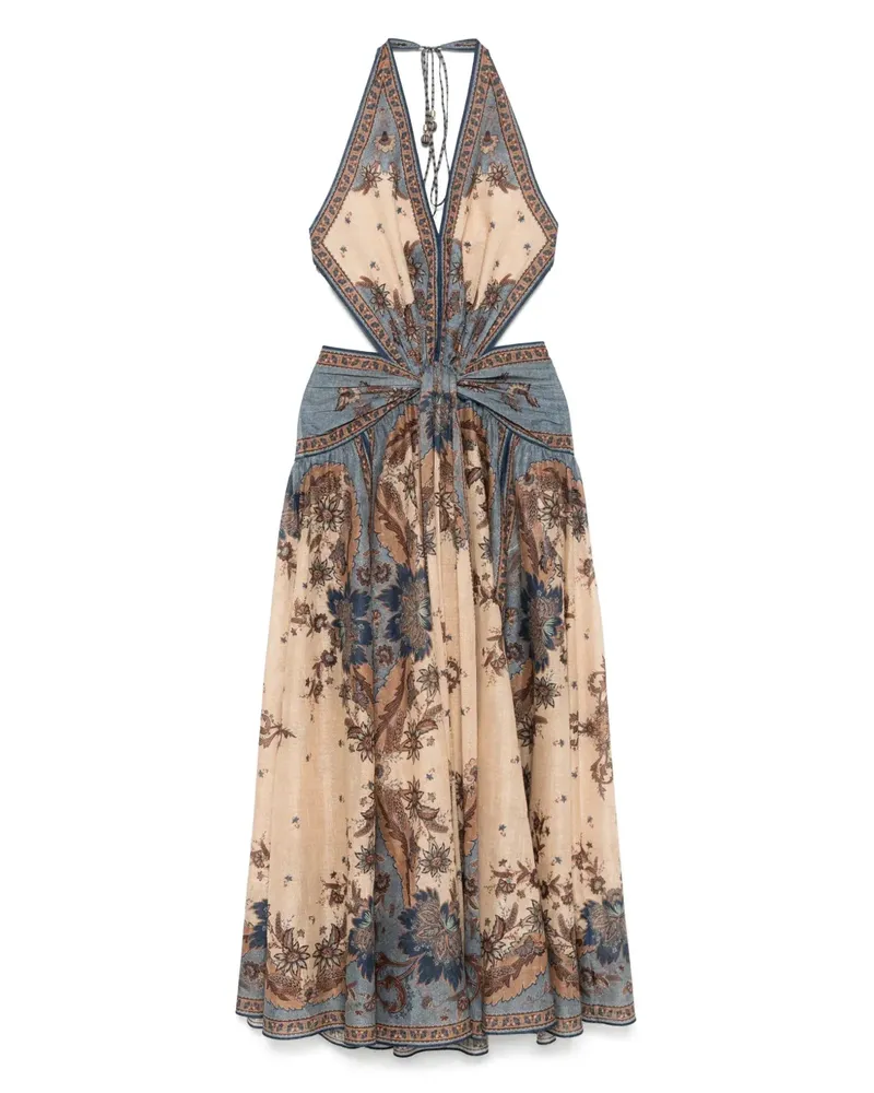 Zimmermann Klassisches Kleid - Blau Blau