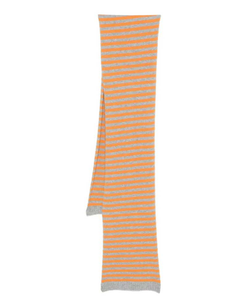 Paloma Wool Gestreifter Schal - Grau Grau