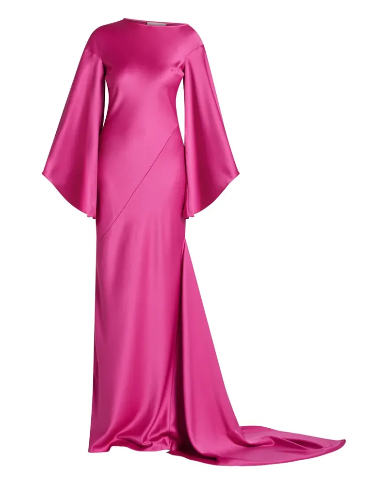 De La Vali Klassisches Kleid - Rosa Rosa