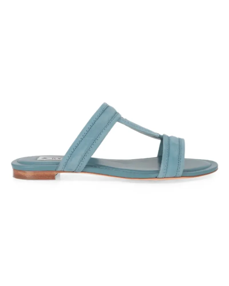 TOD'S Timeless suede sandals - Blau Blau