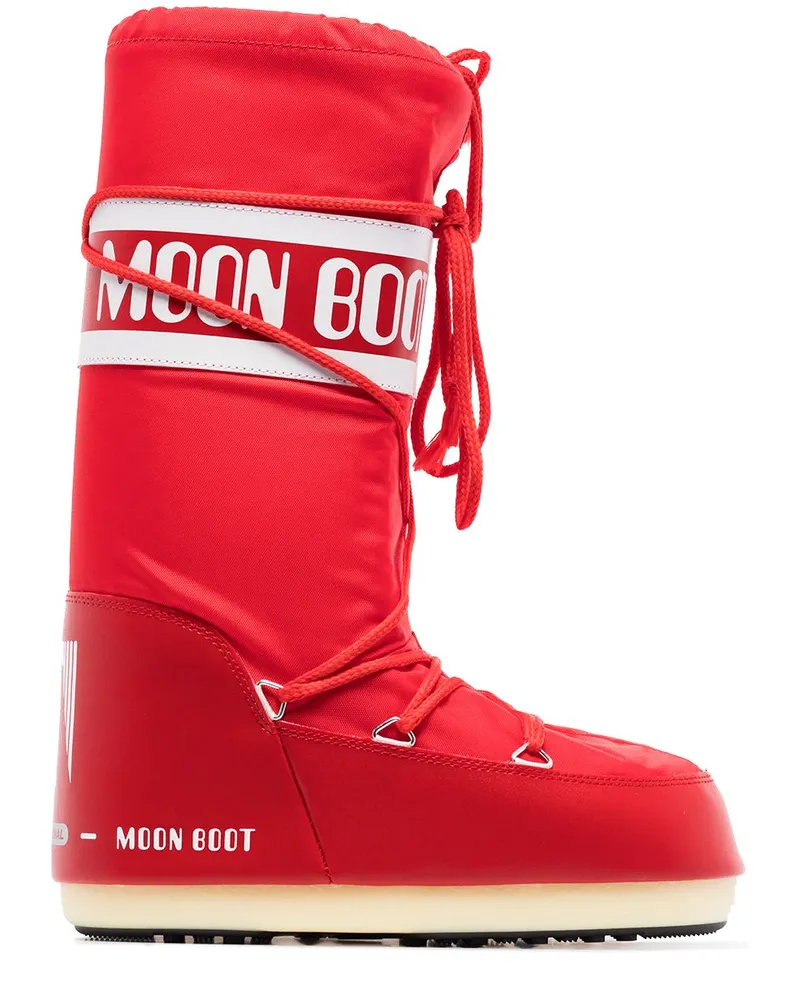 Moon Boot Icon' Schneestiefel - Rot Rot