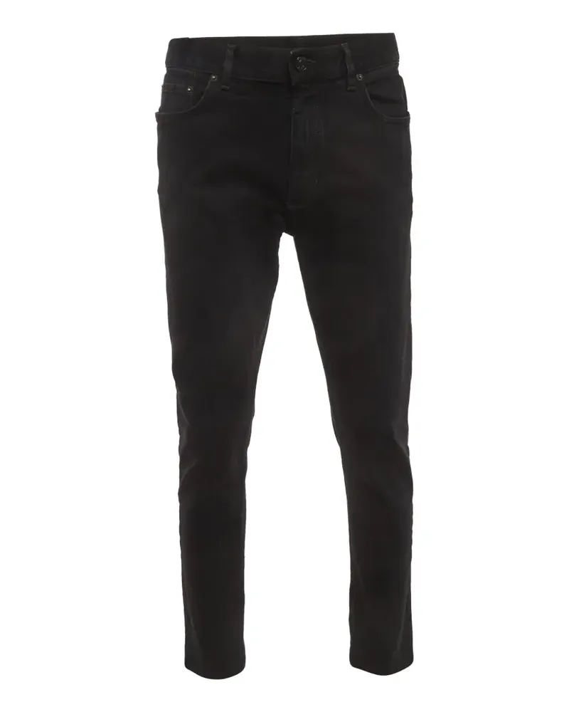 Ermenegildo Zegna Jeans mit Gürtelschlaufe - Schwarz Schwarz