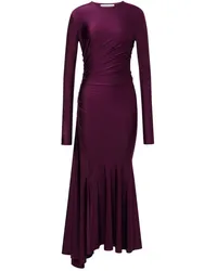 Philosophy Di Lorenzo Serafini Gerafftes Africa Kleid Violett