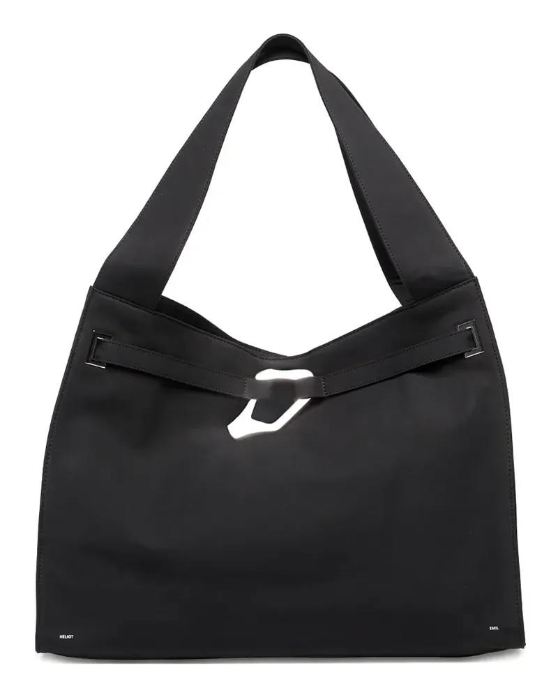 Heliot Emil Shagya buckle shoulder bag - Schwarz Schwarz