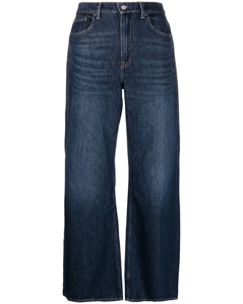 Ralph Lauren Jeans mit weitem Bein - Blau Blau