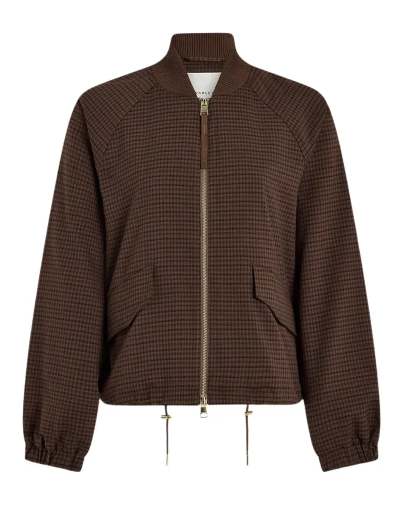 Varley Keagan check blouson jacket - Braun Braun