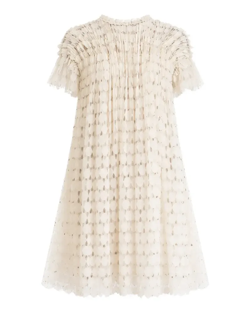 Ulla Johnson Layla ruffled mini dress - Nude Nude