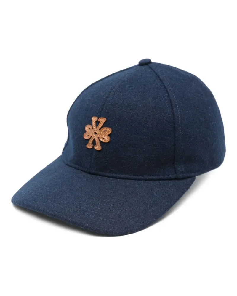 Jacob Cohën Baseballkappe mit Logo - Blau Blau