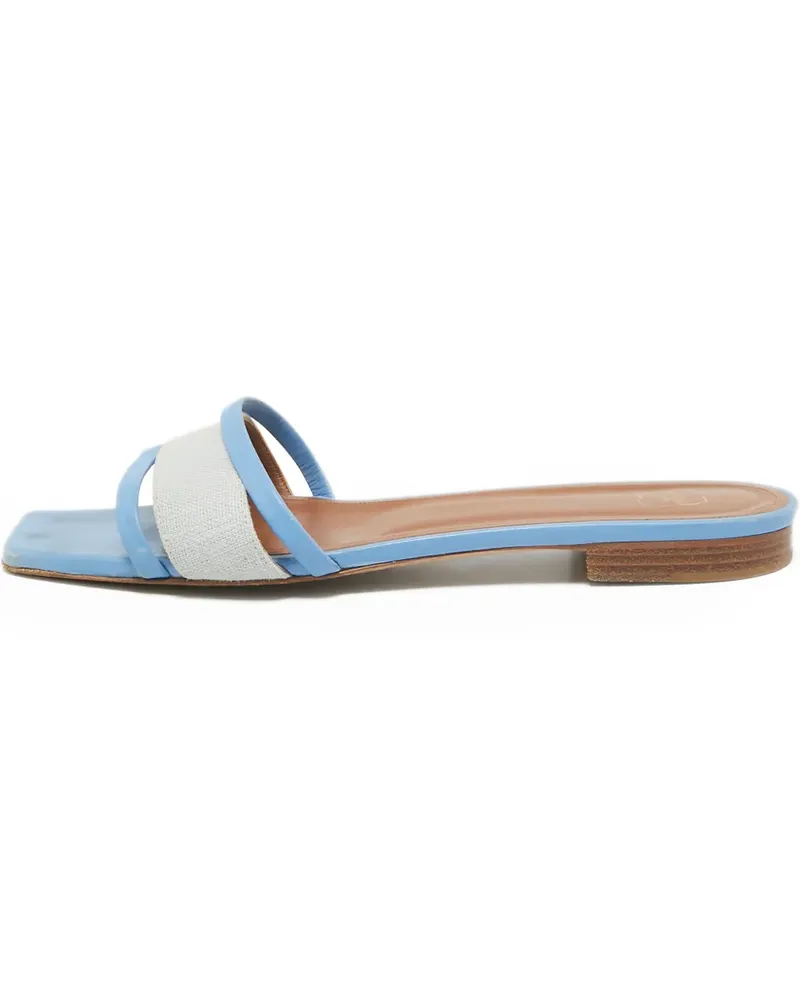 Malone Souliers Pre-owned Flache Demi Sandalen - Blau Blau