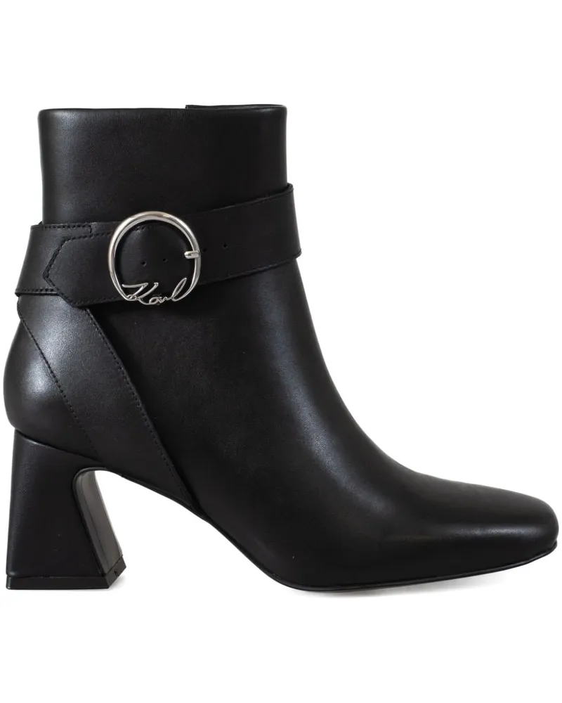 Karl Lagerfeld Beata Stiefeletten - Schwarz Schwarz