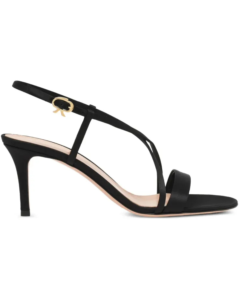 Gianvito Rossi Larisse Sandalen 70mm - Schwarz Schwarz
