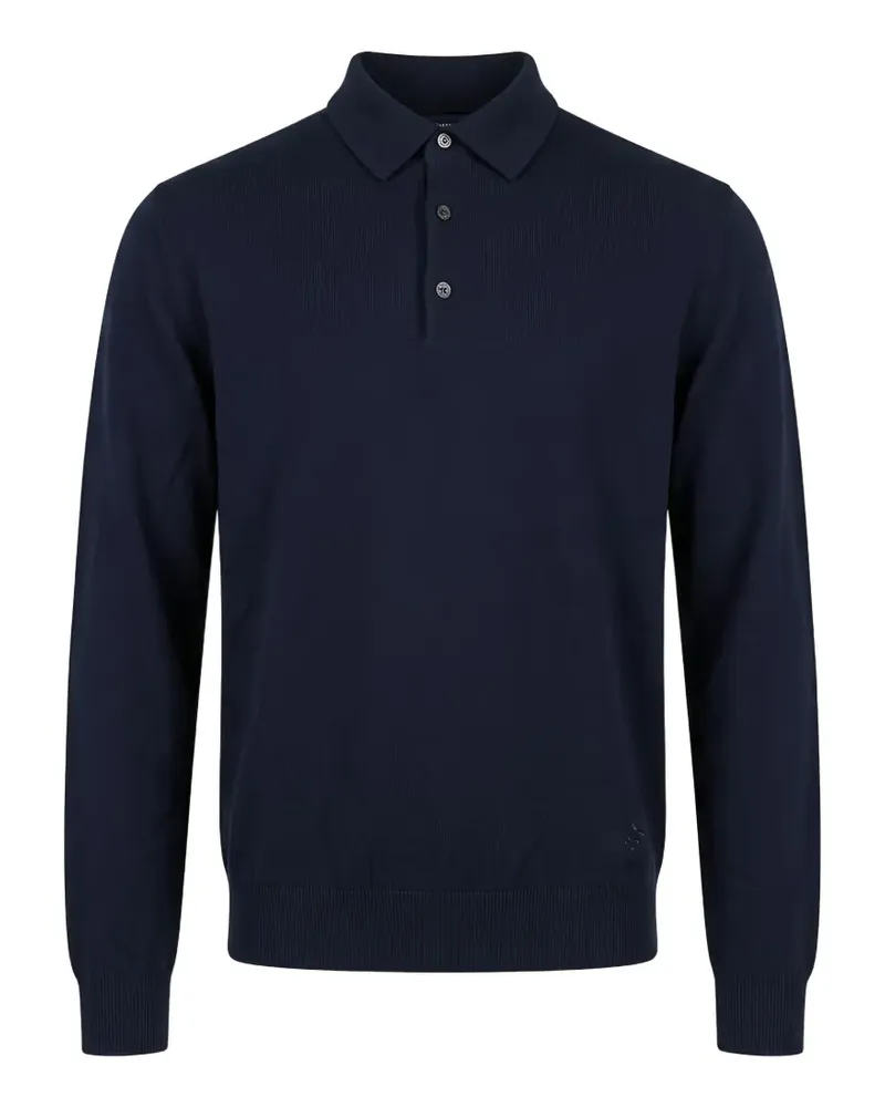 Tombolini knitted polo shirt - Blau Blau