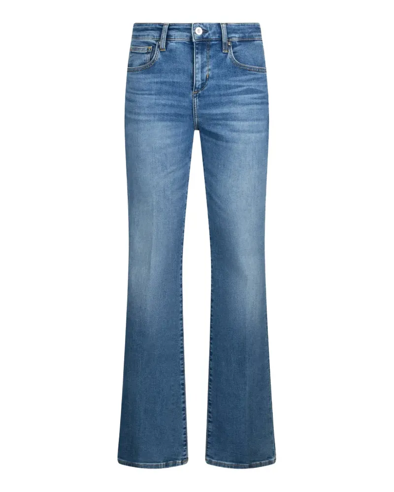 Liu Jo stone-bleached bootcut jeans - Blau Blau