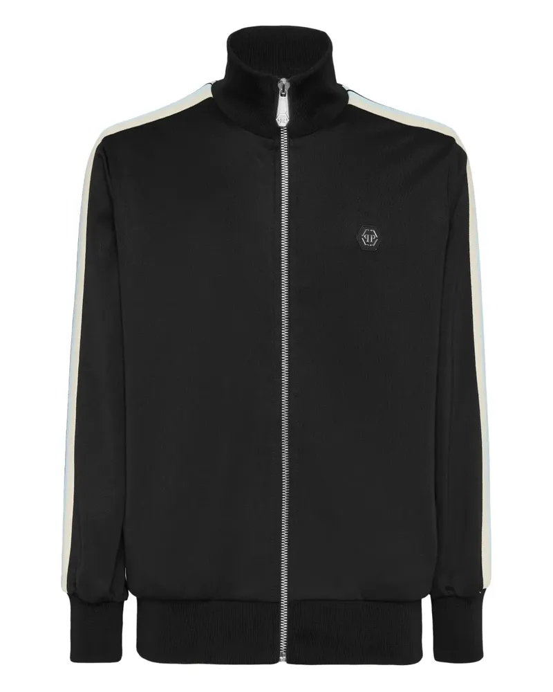 Philipp Plein Sportjacke mit Stehkragen - Schwarz Schwarz