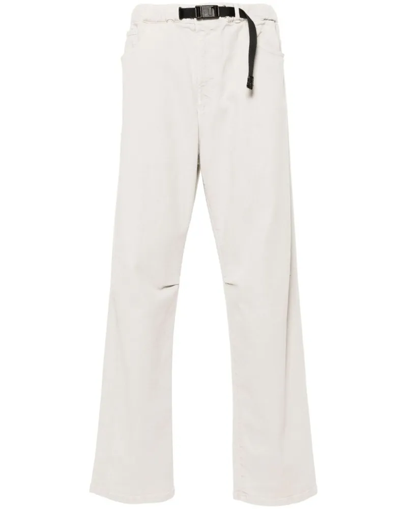 PLAN C Hose mit geradem Bein - Grau Grau