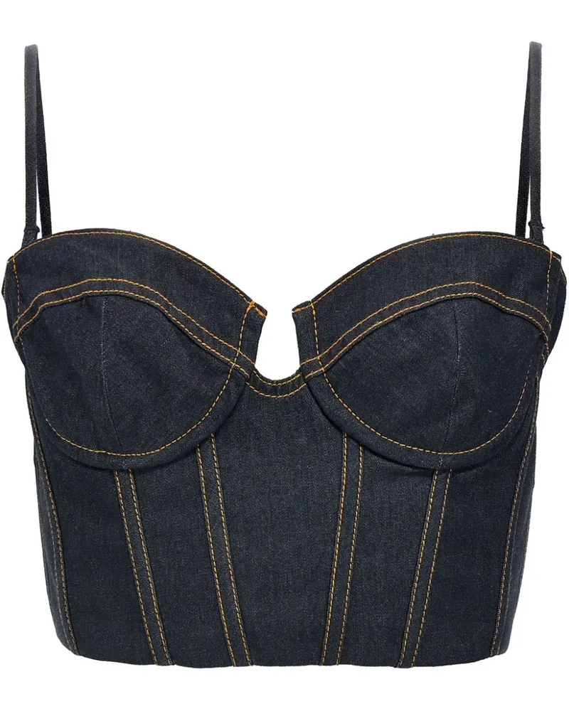 Zimmermann Crush Corsage - Blau Blau