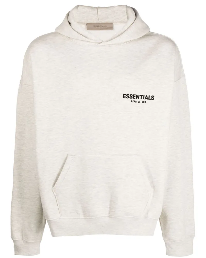 Fear of God Hoodie mit Logo-Print - Nude Nude