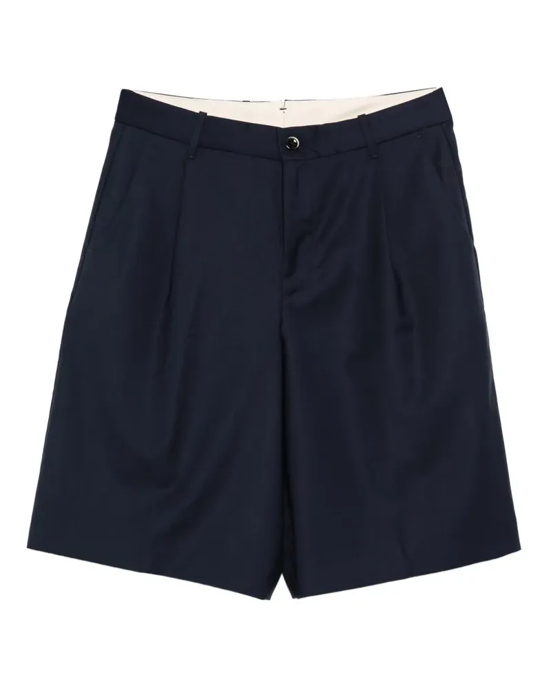 nine:inthe:morning Odell pleated shorts - Blau Blau