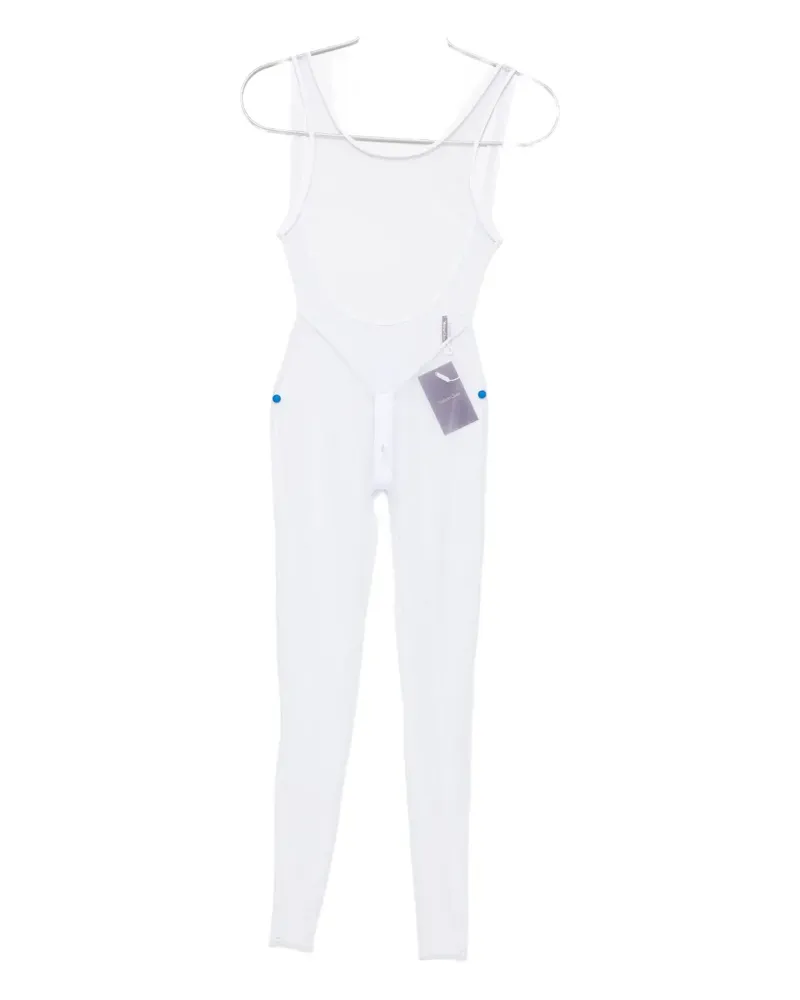 Maison Close Pure Tentation Mesh-Catsuit - Weiß Weiß