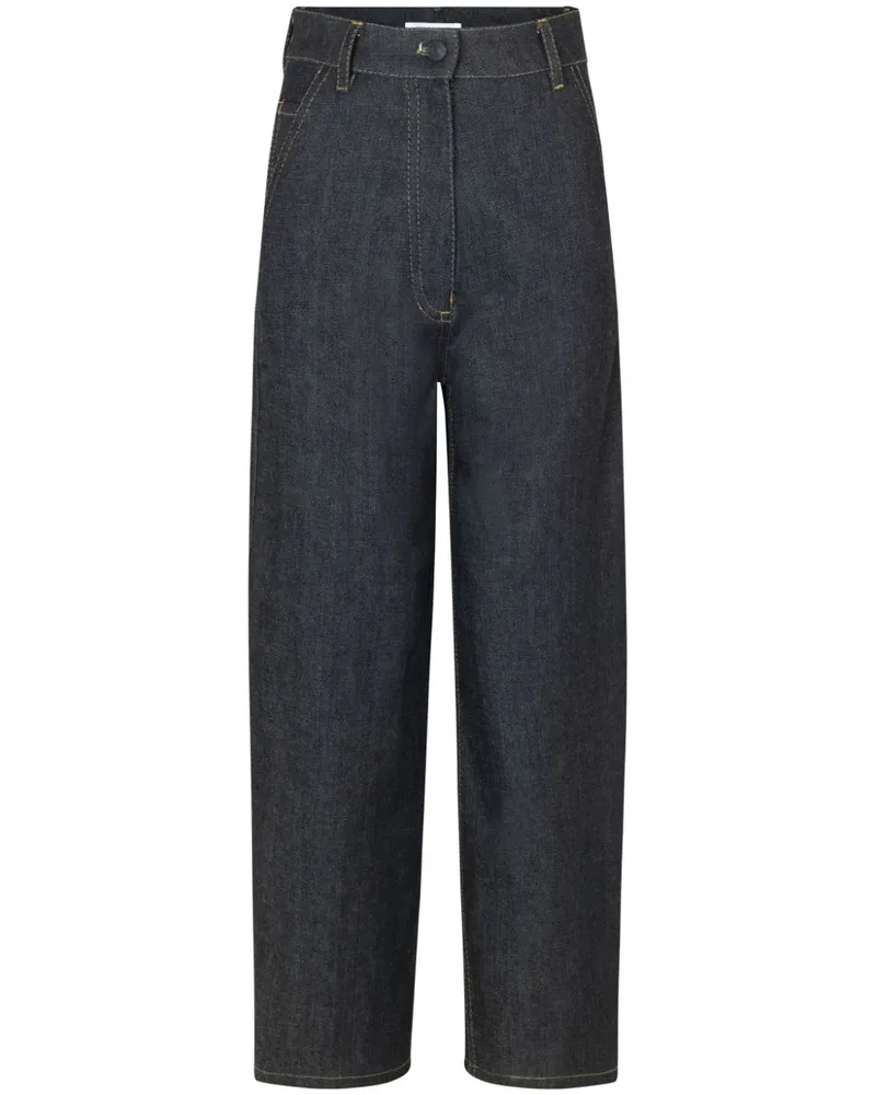 Cecilie Bahnsen Viola Jeans mit geradem Bein - Blau Blau