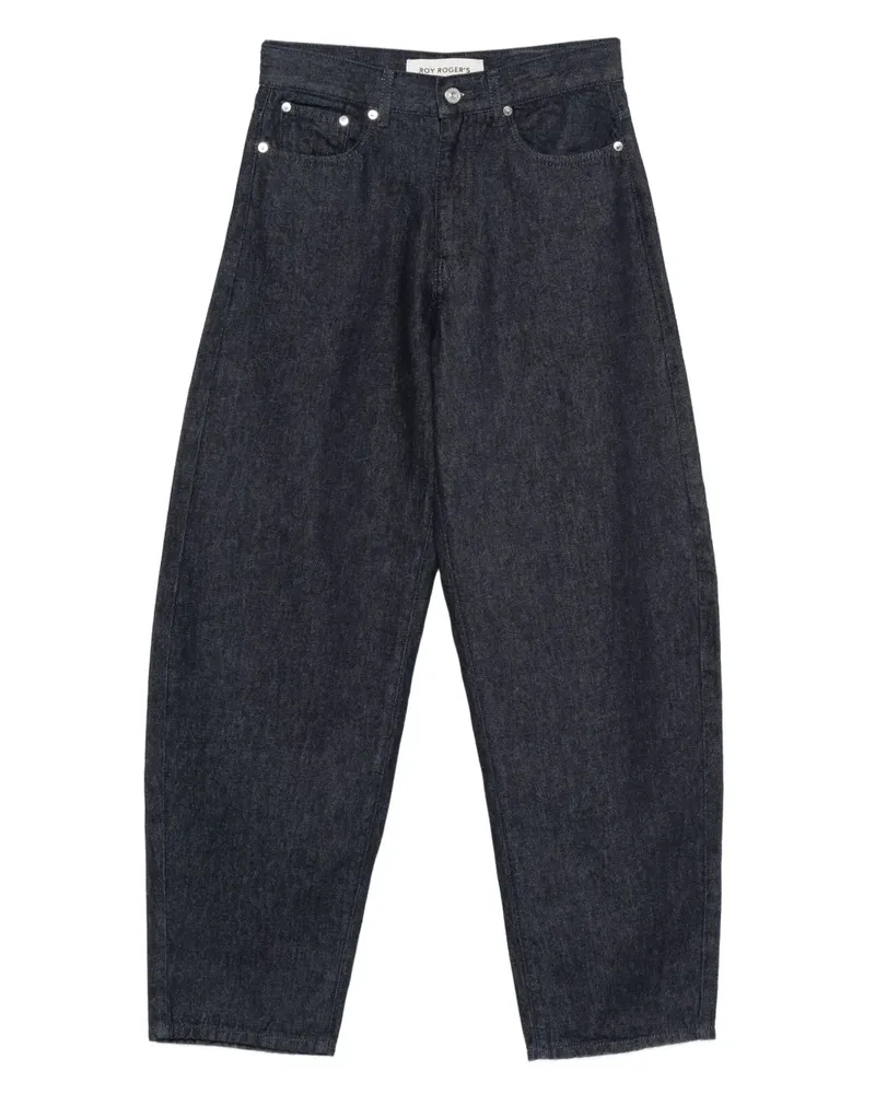 Roy Roger's Jeans mit weitem Bein - Blau Blau