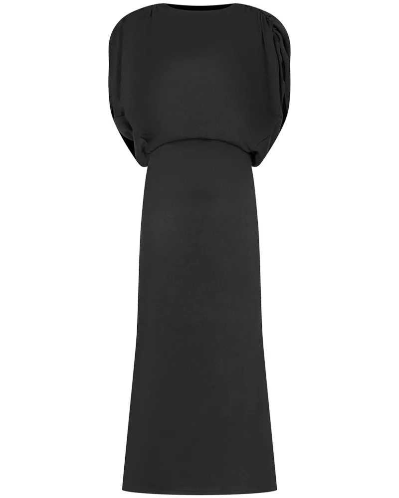 Silvia Tcherassi Reese Maxikleid - Schwarz Schwarz