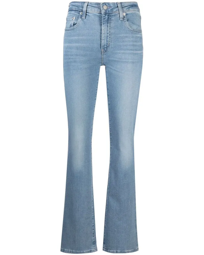 Levi's Schlagjeans mit hohem Bund - Blau Blau