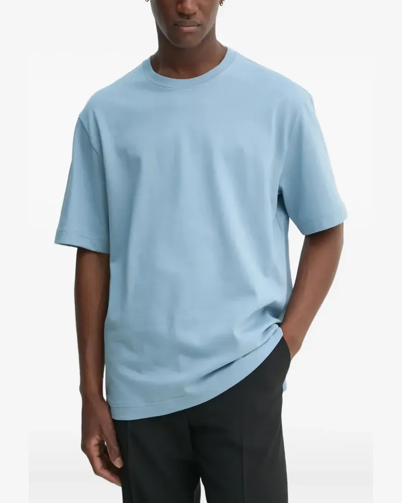 Filippa K Klassisches T-Shirt - Blau Blau