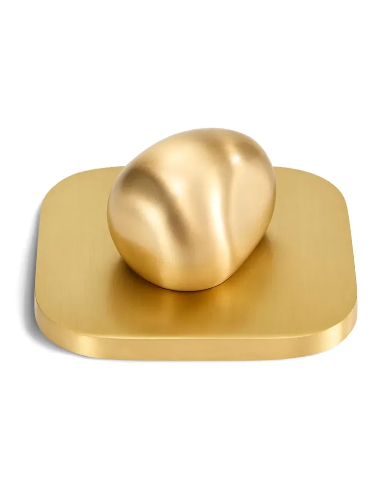 Assouline Library Pebble Kerzen mit Deckel - Gold Gold
