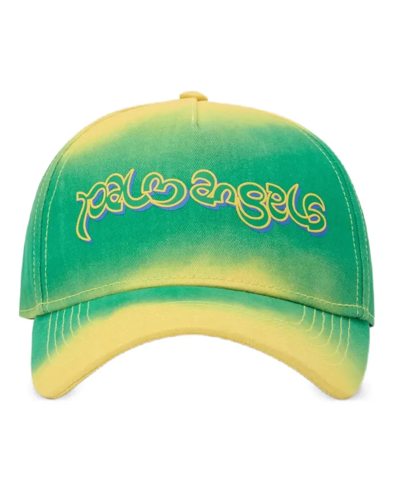 Palm Angels Baseballkappe mit Batikmuster - Grün Grün