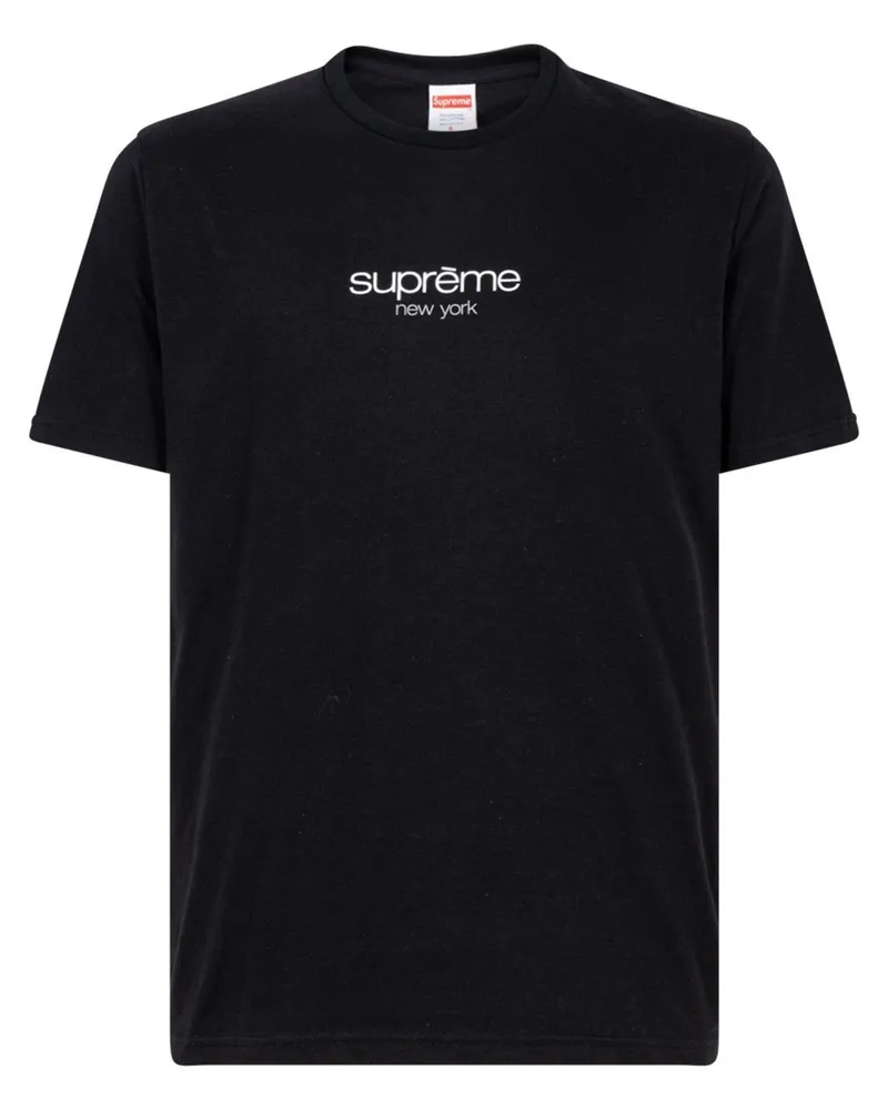 Supreme Being T-Shirt mit Logo - Schwarz Schwarz