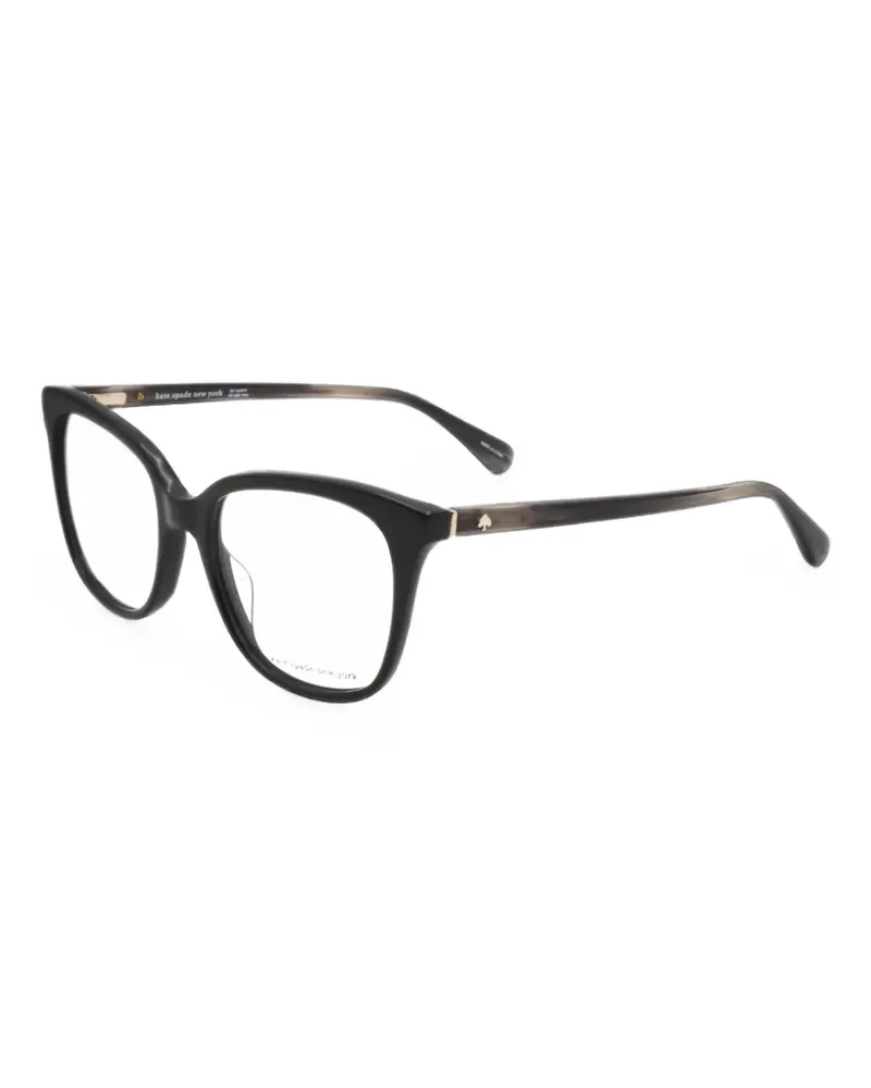 Kate Spade Alessandria Cat-Eye-Brille - Schwarz Schwarz