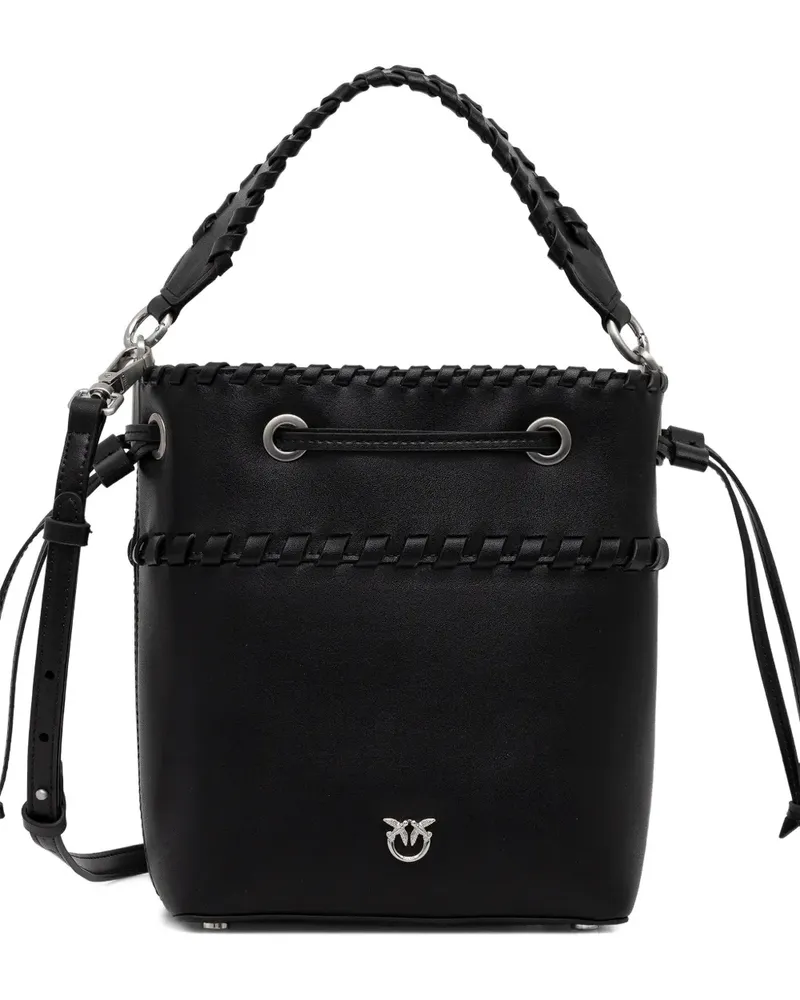 Pinko small Secchielo bucket bag - Schwarz Schwarz