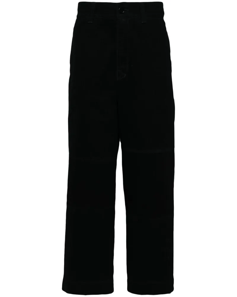 Undercover Hose in Distressed-Optik - Schwarz Schwarz