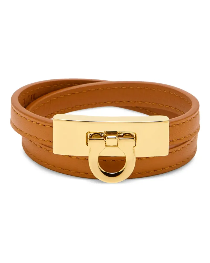 Ferragamo Armband mit Riemen - Gold Gold