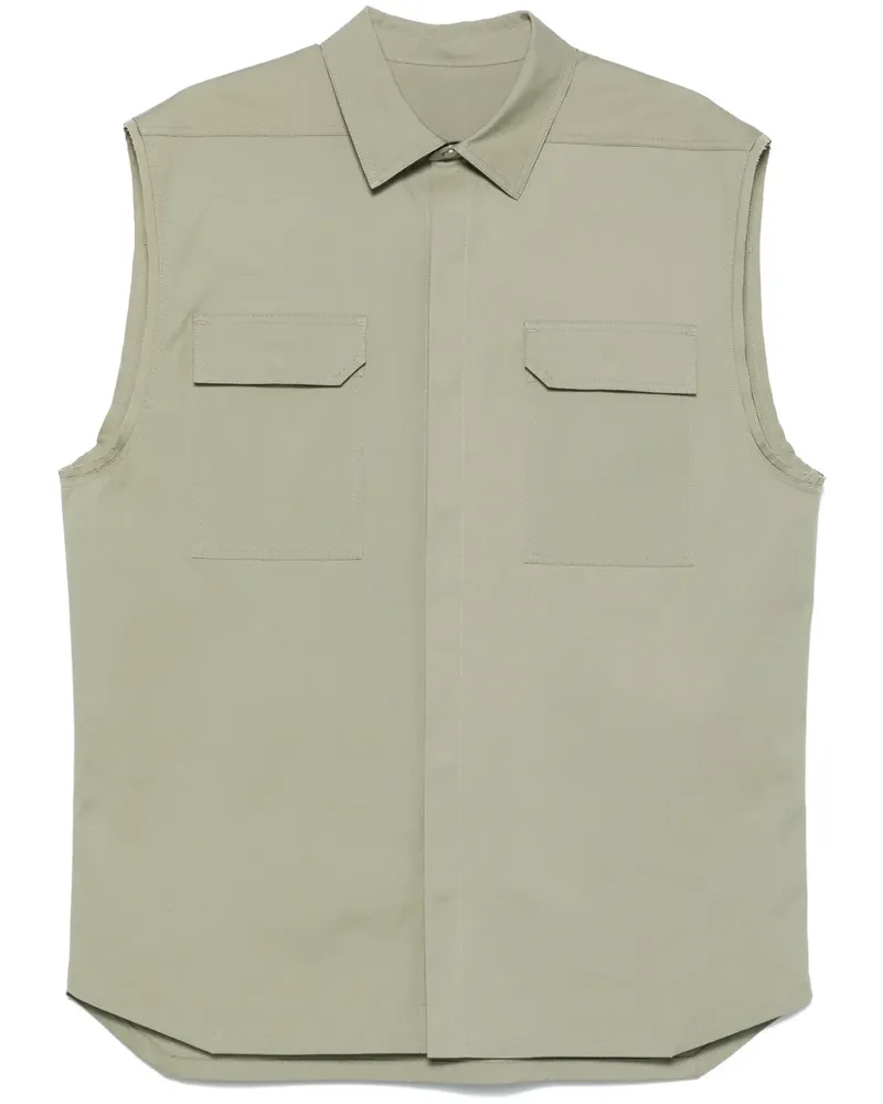 Rick Owens Jumbo Hemd - Grün Grün