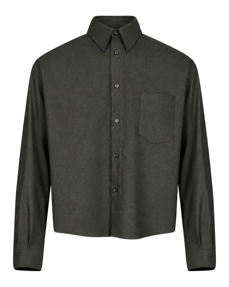 Hevò Arpinova shirt jacket - Grün Grün