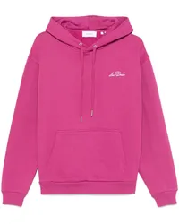 LES DEUX Hoodie mit Logo-Stickerei Rosa