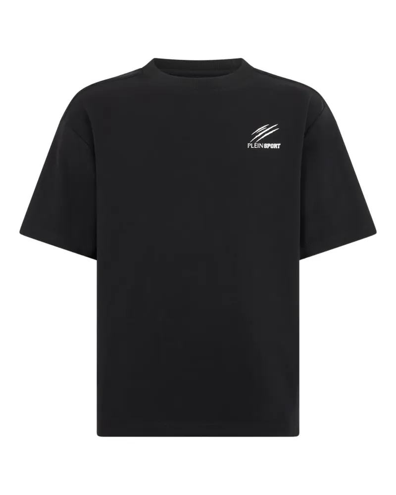 Philipp Plein rubberised round neck T-shirt - Schwarz Schwarz