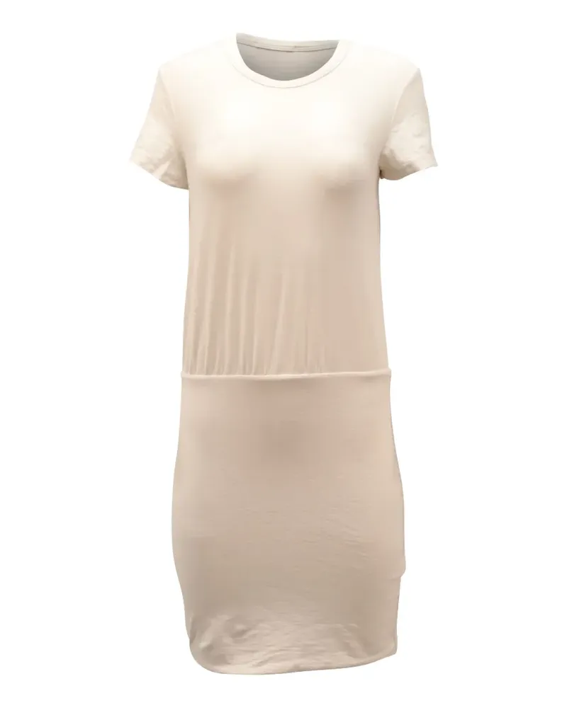 James Perse jersey mini dress - Nude Nude