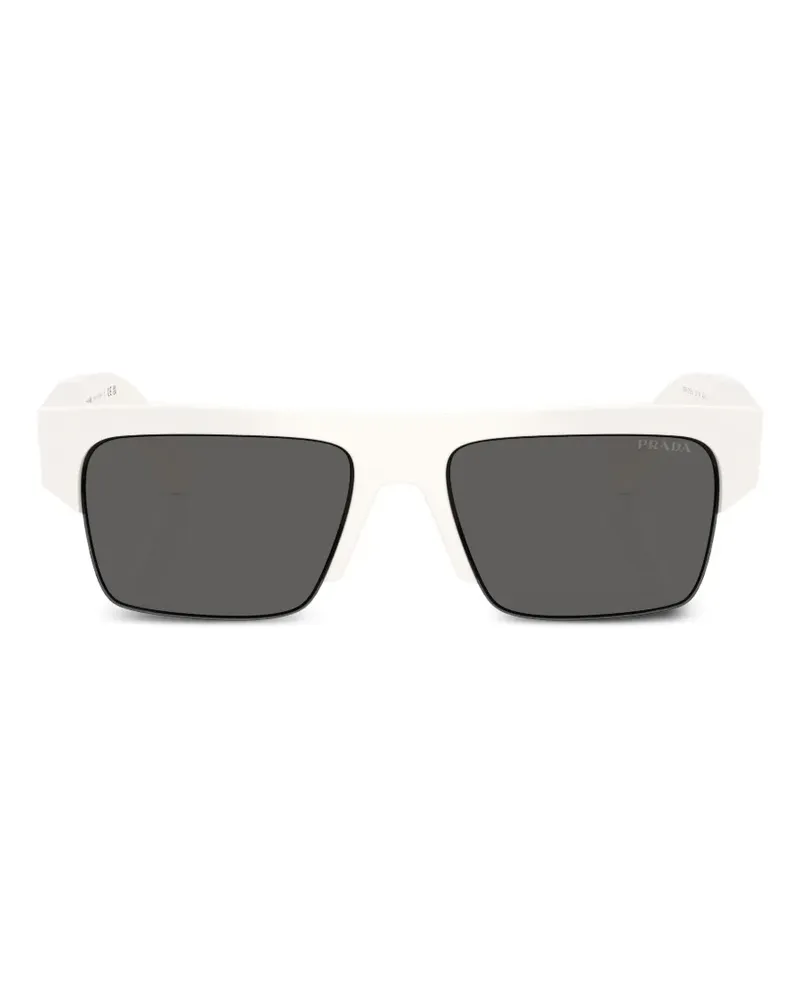 Prada square-frame sunglasses - Weiß Weiß