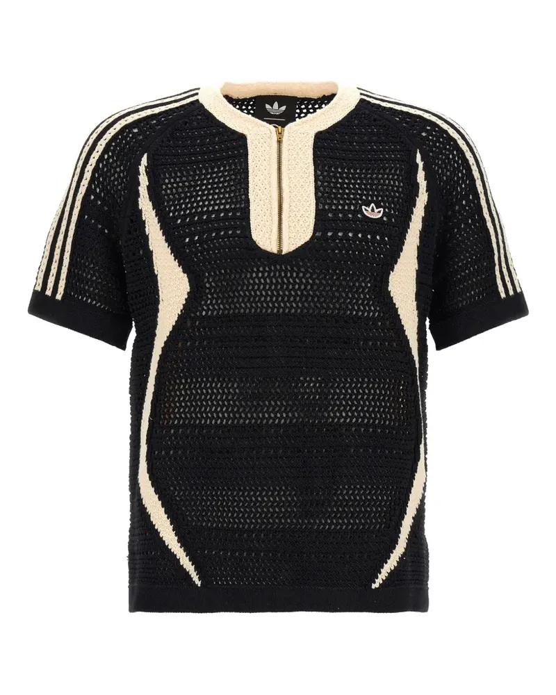 adidas x Edison Chen Clot Pullover mit kurzen Ärmeln - Schwarz Schwarz