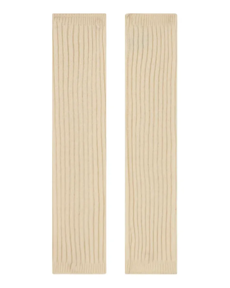 MOORER Manicottoacoste-Cws Armstulpen aus Rippstrick - Nude Nude