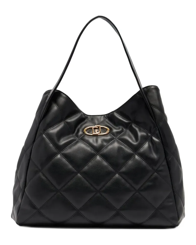 Liu Jo Große Tote Bag mit Steppung - Schwarz Schwarz